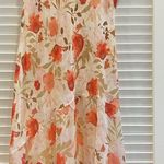 Cherokee Vintage 90 Y2K Floral Bias Cut Dress Lace Beaded Fairy Whimsical Dainty Photo 0