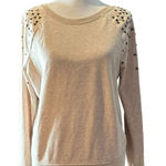 Victoria's Secret  Studded Sweatshirt‎ Long Sleeve Size S Pullover Statement Photo 0