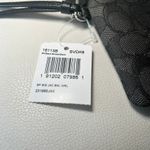 Coach Signature Jacquard Small Wristlet Black Smoke WRL 16113B NWT Photo 2