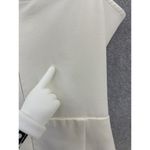 Sugar Lips Sugar-Lips Women's Dress Cutout Sleeveless Solid White Size Small Surplice Photo 5