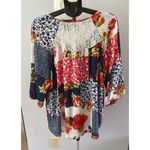 Valerie Stevens  Women's Sheer Quarter Sleeve Multi color‎ Top Size 1X Photo 4