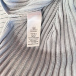 Athleta Lincoln Park Ribbed Tunic CYA Sweater Glacial Blue LARGE Photo 12