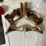 Mata Shoes NEW Bronze Heels Photo 5