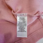 Quacker Factory  Pink Floral Embroidered Rhinestone 3/4 Sleeve Knit Top MEDIUM Photo 10