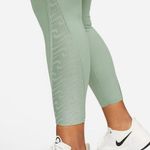 Nike [] Green Dri-Fit One Luxe Icon Clash 7/8 Leggings-2X Photo 9