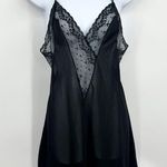 American Vintage Vintage Y2K Black Lace Camisole Dress Size Medium Grunge Whimsical Photo 0
