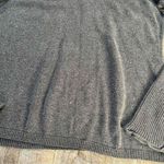 Vintage 2000s Calvin Klein Jeans Rhinestone Gray Turtleneck Sweater Womens L/XL Size L Photo 1