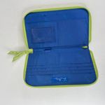 Vera Bradley  Green Blue Zip Up Wallet Photo 1