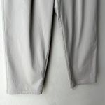 Brochu Walker  Fiera Gray Cropped Straight Leg Pull-On Pleated Twill Pants Size L Photo 5