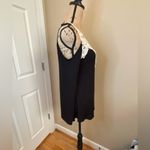 Kate & Mallory  Black Off Shoulder Top w/ Crochet Size S Photo 3