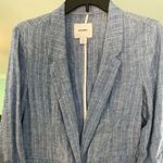 Old Navy Old Navy Petite Striped Chambray Blazer - Size S Photo 3
