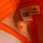 Caterpillar CAT  Bright Orange Hat / Baseball Cap Photo 2