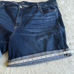 a.n.a  Denim Shorts Womens 28W Blue Cuffed MidRise Classic Stretch Casual Comfort Photo 8