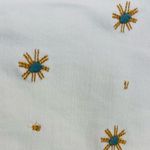 Pilcro Anthropologie  embroidered white denim shorts. Size 26 Photo 4