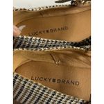 Lucky Brand Calba Mary Jane Ballet Flat Houndstooth Brown-Multi Color Size 7M Photo 3
