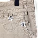 L.A. Blues Vintage Y2K Low Rise Floral Button Tan Pants Bootcut Flare Leg 10P Photo 7