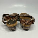 Aerosoles  snake skin wedge sandals size‎ 8.5 Photo 3