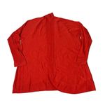 Eileen Fisher Woman Open Front Cardigan Tencel Merino Wool Alpaca Plus Size 1X Photo 3