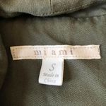 Miami women’s small sleeveless green vest Photo 2