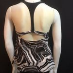 Nike Black, Gray, & White Swirl Tankini Top (L) Photo 5