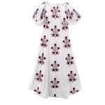 Free People $298 Cactus Flower Embroidered Dress Lazy Bones Combo XS New Photo 1