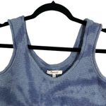 Madewell Blue Tie-dye Scoop Neck Knit Sweater Tank Top Sleeveless Size XXS Photo 2