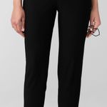 Eileen Fisher  Classic Black Cropped Pants -L Photo 0
