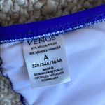 Venus Blue Triangle String Bikini Top Photo 1