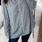 Terra & Sky striped button down top size 2X new with tags Photo 0