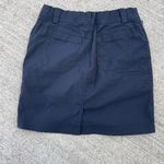 DULUTH TRADING CO Womens Size 8 black cargo utility skort camping outdoor hiking Photo 2