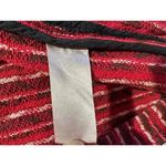 IRO Red, White & Black Inland Tweed Striped Jacket Photo 4