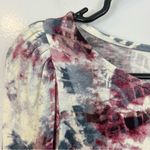 Allison Joy NWT Evereve Elana Smock Tie Dye Puff Top Long Sleeve Top Siz… Photo 4