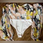 NWT Seven Wonders Floral Off Shoulder Body Suit Photo 1