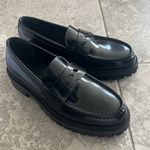 Off-White Diag-Stripe Black Leather Loafers, Size 41 NEW in Box +DustBag $1,055 Photo 4