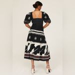 Sea New York Printed Cut Out Liora‎ Dress in Size 4 Black Photo 4