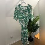 Cara Cara Hobbs Dress in scroll paisley XS/S Green Photo 2