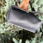 Coach VINTAGE Companion Flap Black 9076 Crossbody Turnlock Leather Shoulder Bag Photo 5