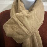 Kenneth Cole  Cashmere Silk Fringe Tassel Scarf Women’s One Size, Camel Tan color Photo 3