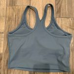 Padded sports bra yoga tank Blue Photo 5