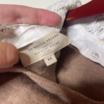 Sézane Sezane Eduardo camel latte merino wool jumper white lace collar XS Photo 2