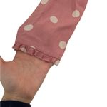 Kate Spade Pink Polka Dot Long Sleeve Top 2 Photo 2