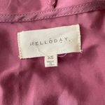 MELLODAY Dusty Rose Tie-Waist Roll-Tab Jacket Photo 6
