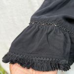 Mossimo S Black Tiered Fringe Hem Sundress Boho Summer Beach Festival Whimsygoth Photo 4