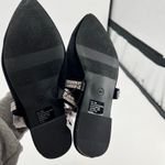 Torrid NEW Velvet Black and Silver Rhinestones Mules Pointed Toe Size 9 WW wide Photo 2