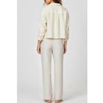 Reformation Freddie Linen Pants, Oatmeal, 10 (US) Photo 2