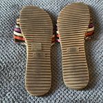 ALDO Gold Multicolor Woven Slip-On Flat Sandals Size 7 Photo 8