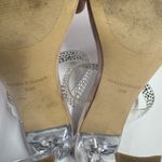 Marc Fisher ‎ Shoes Womens Size 10M Nude Clear Anlita Heels Rhinestone Dressy Photo 6