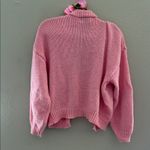 Katydid Pink Cherry Embroidered Cardigan Size M Photo 5