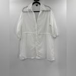 J.Crew  Cinched Shirtdress in sheer cotton voile Photo 5