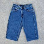 Levi's Vintage 90s Levi’s 561 hemmed Bermuda short jeans Ladies Size 4 MED Photo 0